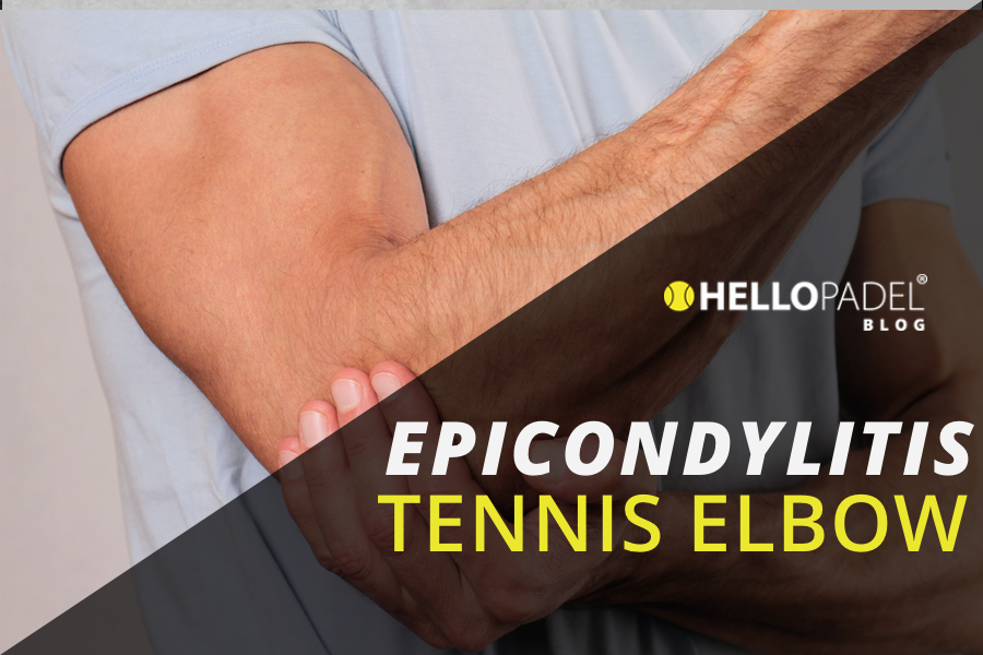 TENNIS ELBOW -PADEL injury BY HPA