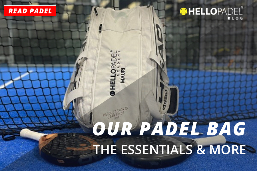 HELLO PADEL TIPS - PADEL BAT AND PADEL BAG